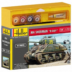 Heller 1:72 Gift Set - Sherman