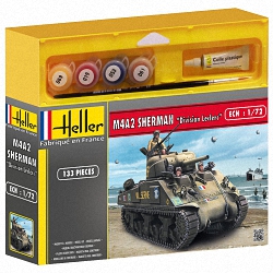 Heller 1:72 Gift Set - M4a2 Sherman