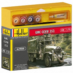 Heller 1:72 Gift Set - GMC CCKW 353