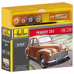 Heller 1:43 Gift Set - Peugeot 203