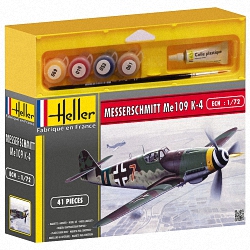 Heller 1:72 Gift Set - Messerschmitt ME 109 K-4