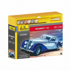 Heller 1:24 Gift Set - Delahaye 135