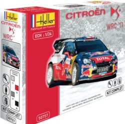 Heller 1:24 Gift Set - Citroen DS3 WRC 2012