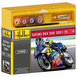 Heller 1:24 Gift Set - Suzuki RGV 500