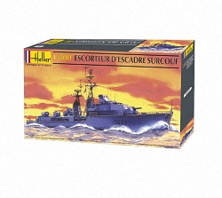 Heller 1:400 - Escorteur D'Escadre Surcouf