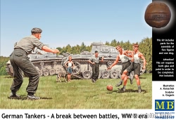 Masterbox 1:35 - German Tankers - A Break between battles