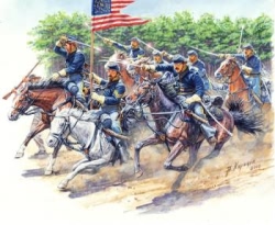 Masterbox 1:35 - US Civil War Series: The Attack of the 8th Pennsylvania Cavalry