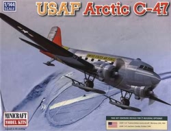 Minicraft 1:144 - USAF Artic C-47 R4D