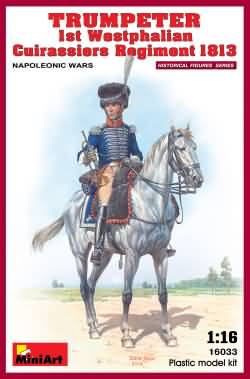 Miniart 1:16 - Trumpeter '1st Westphalian Cuirassiers Regiment' 1813