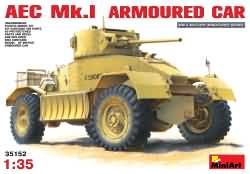 Miniart 1:35 - AEC Mk.1 Armoured Car