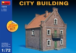 Miniart 1:72 - City Building (Multi Coloured Kit)