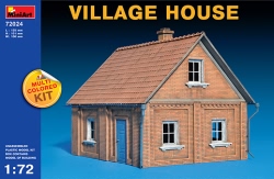 Miniart 1:72 - Village House (Multi Coloured Kit)