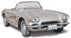 Revell Monogram 1:25 - 1962 Corvette Roadster 2 n 1