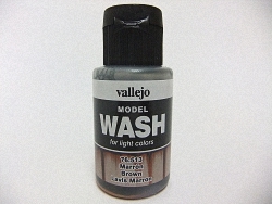 Vallejo Model Wash 35ml - Brown Wash 