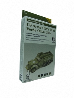 AFV Army Olive Drab Armour Painting System