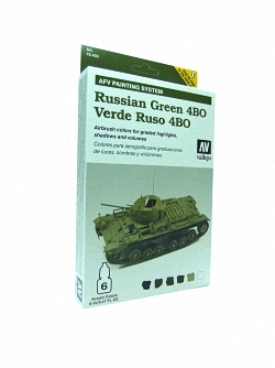 AFV Russian Green Armour Painting System