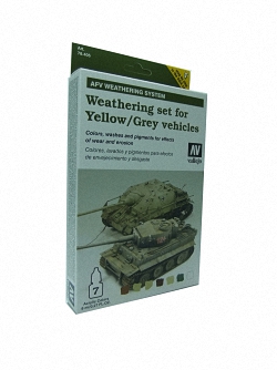 AFV Weathering For Yellow & Grey Vehicles