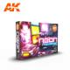 AK Interactive Set - Neon Colors Set