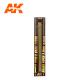 AK Interactive - Brass Pipes 3.0mm, 2 units