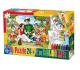 D-Toys - Jigsaw Puzzle 24 + Color Me! - Fairytales 8 (Damaged Box)
