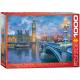 Eurographics Puzzle 1000 Pc - Christmas Eve in London