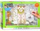 Eurographics Puzzle 500 Pc - Colour-Me 500 Magical Cat