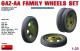 Miniart 1:35 - GAZ-AA Family Wheels Set
