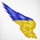 Miniart Crafts - Wing Flag Ukraine