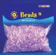 Playbox - 'Iron on' Beads (purple pearl) - 1000 pcs - Refill 12