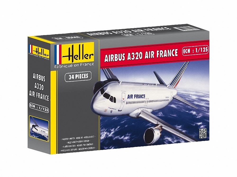 Heller 1:125 Airbus A320 Air France HEL80448 Heller 1:125 Airbus A320 Air France HEL80448