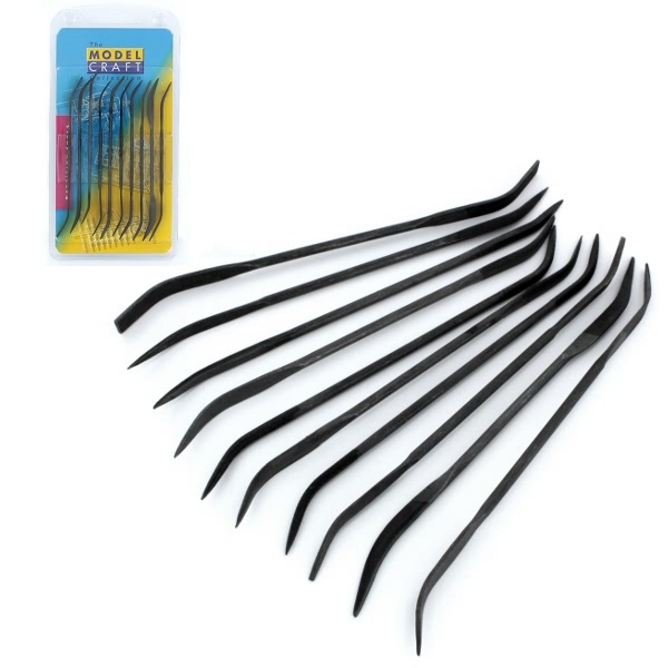 Silverline Metal File /& Rasp Set 9pce Mechanical Engineering Tools Coarse /& Fine