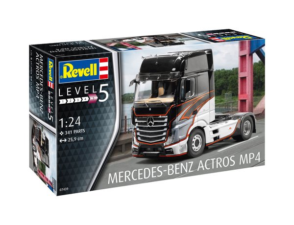 RV07439 - Revell 1 24 - Mercedes- Benz Actros MP4 Stream RV07439 - Revell 1 24 - Mercedes- Benz Actros MP4 Stream