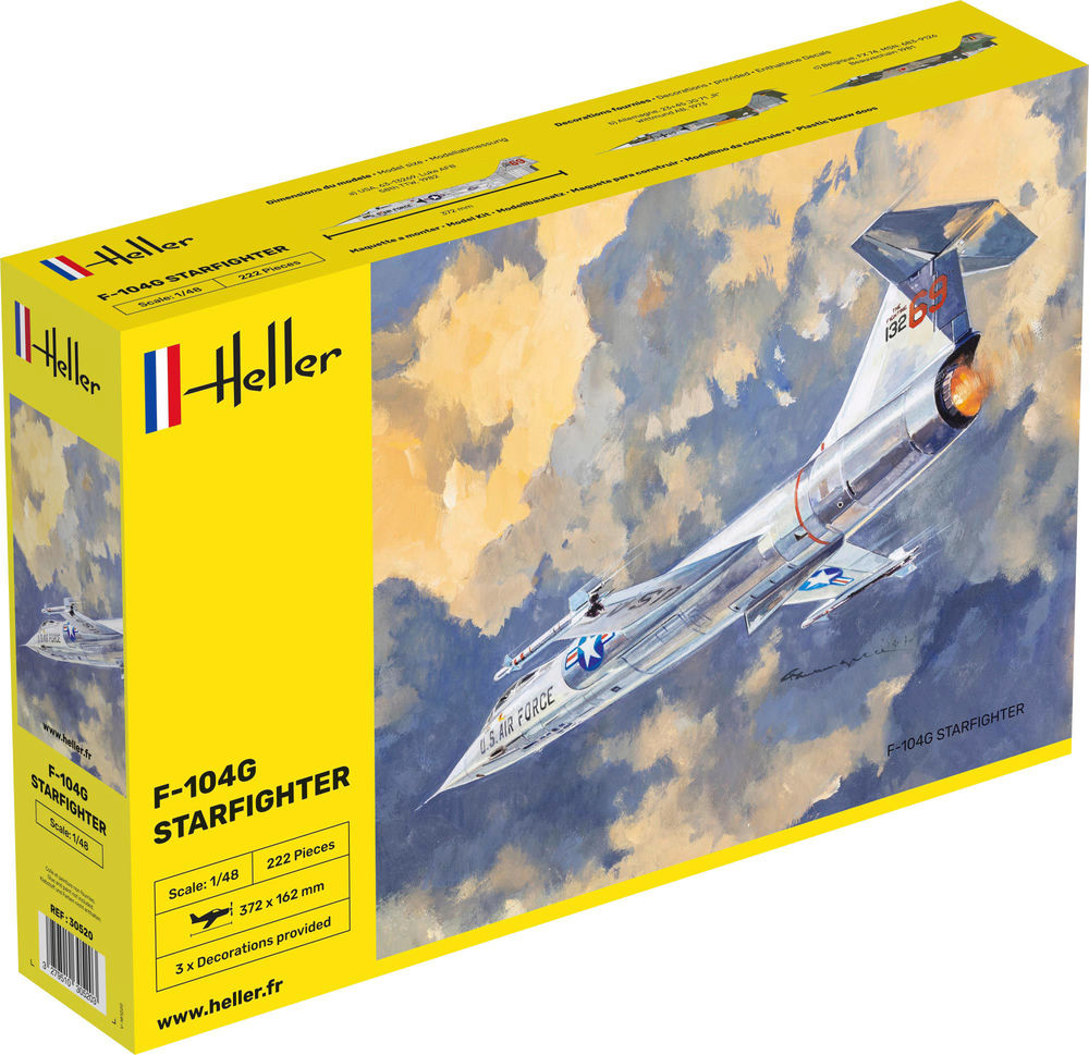 (HEL30520) - Heller 1:48 - F-104G Starfighter - Afbeelding 1 van 1